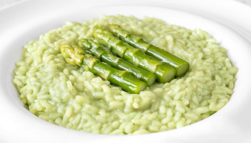 🍚 Risotto crémeux aux asperges vertes