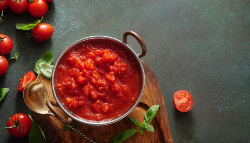 🍅 Sauce tomate aux poivrons pour kefta