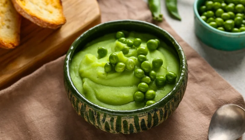 🌱 Purée de petits pois maison