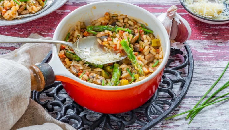 🍚 Risotto aux légumes printaniers