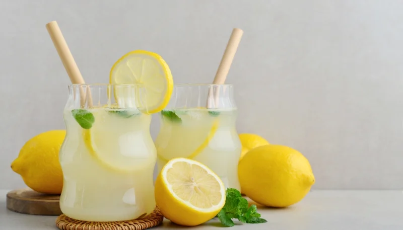 🍋 Citronnade maison à la menthe fraîche