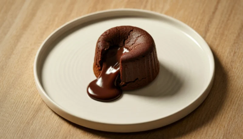 🍫 Fondant au chocolat cœur coulant facile