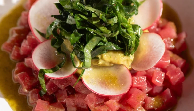 🐟 Tartare de thon aux radis croquants