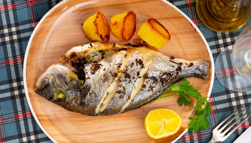 🐟 Dorade au four au citron et herbes