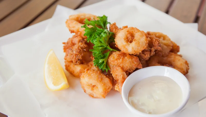 🍋 Calamars frits croustillants maison