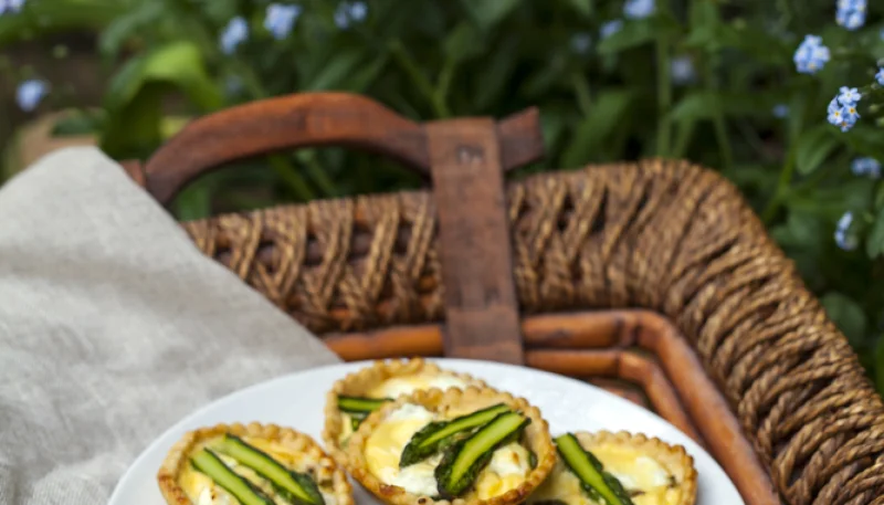 🥧 Mini quiches aux asperges