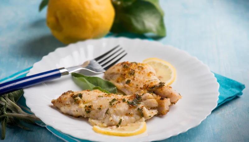 🍋 Filets de poisson au citron à la poêle
