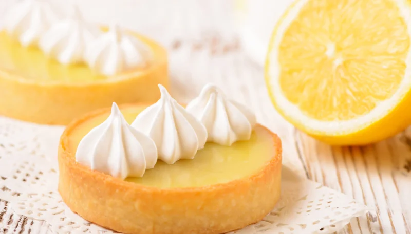 🍋 Tartelettes au citron meringuées maison