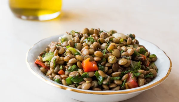 🥗 Salade de lentilles froide aux légumes