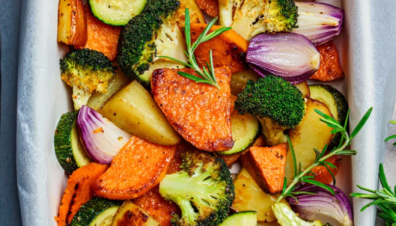 🥦 Légumes rôtis au four aux herbes