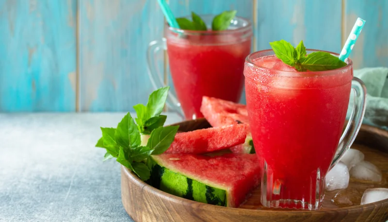 🍉 Jus de pastèque frais à la menthe
