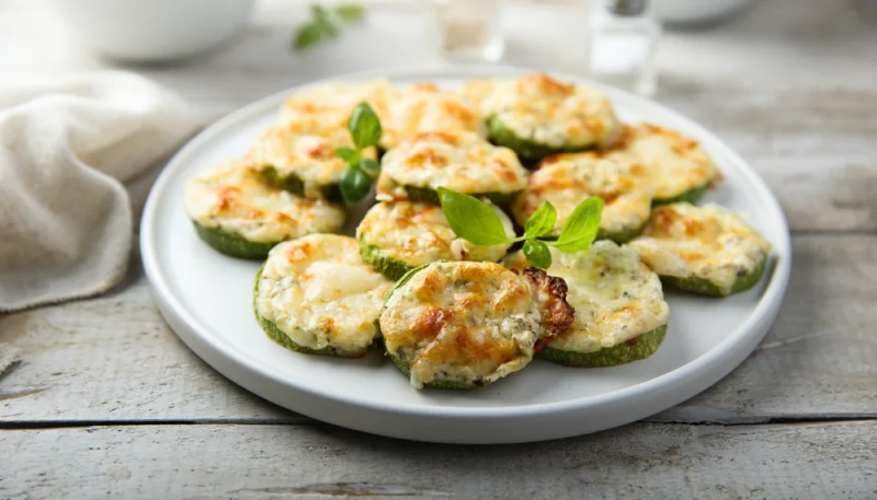 🥒 Courgettes gratinées au fromage