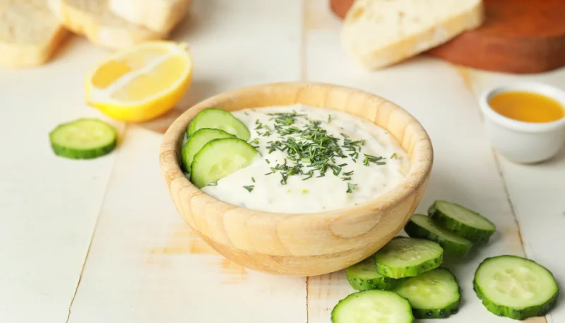 🥒 Tzatziki maison au concombre