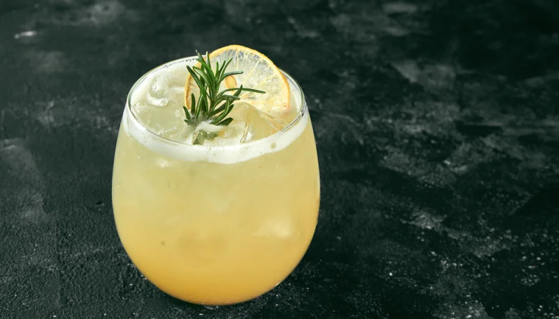 🍋🌿 Cocktail citron & romarin