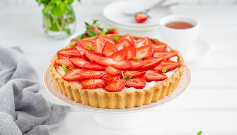 🍓 Tarte aux fraises classique et gourmande