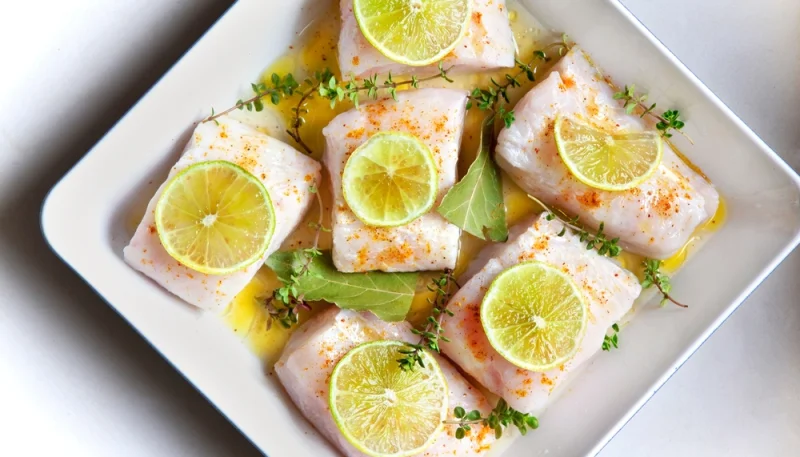 🐟 Cabillaud au citron et thym au four