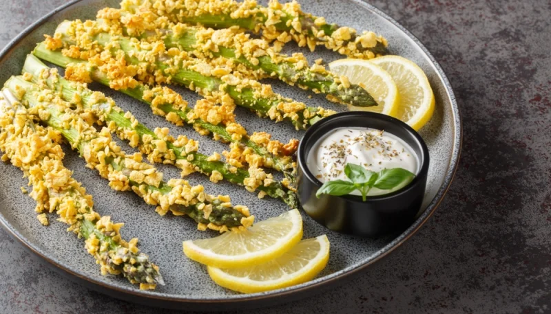 🥦 Asperges croustillantes au four