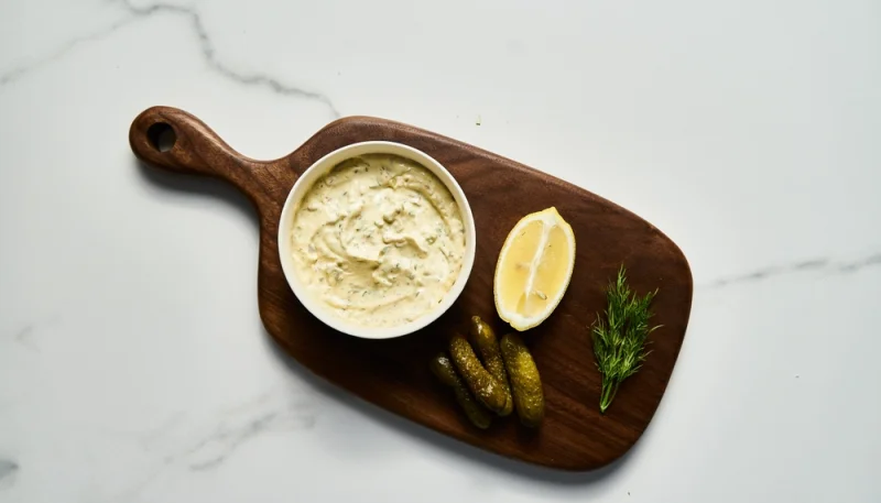 🥣 Sauce tartare maison facile