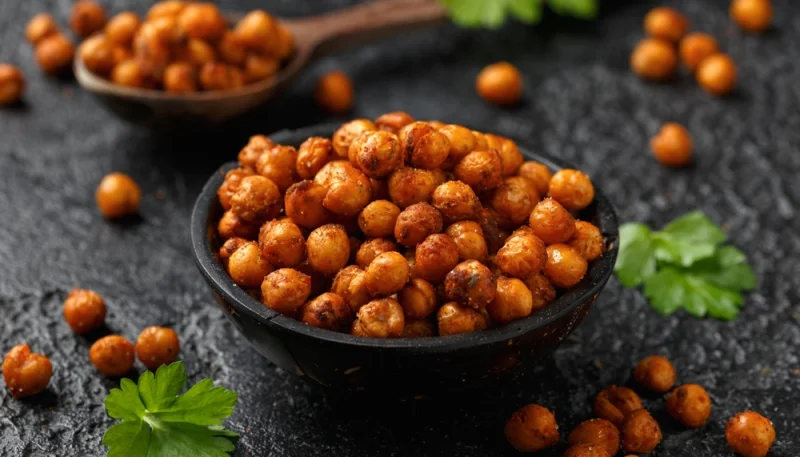 🥙 Pois chiches grillés aux épices maison