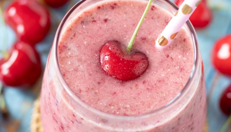 🍒 Smoothie cerise et yaourt