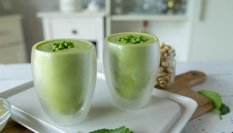 🥣 Soupe froide aux petits pois
