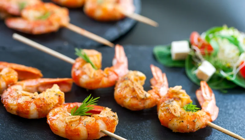 🍤 Brochettes de crevettes grillées maison