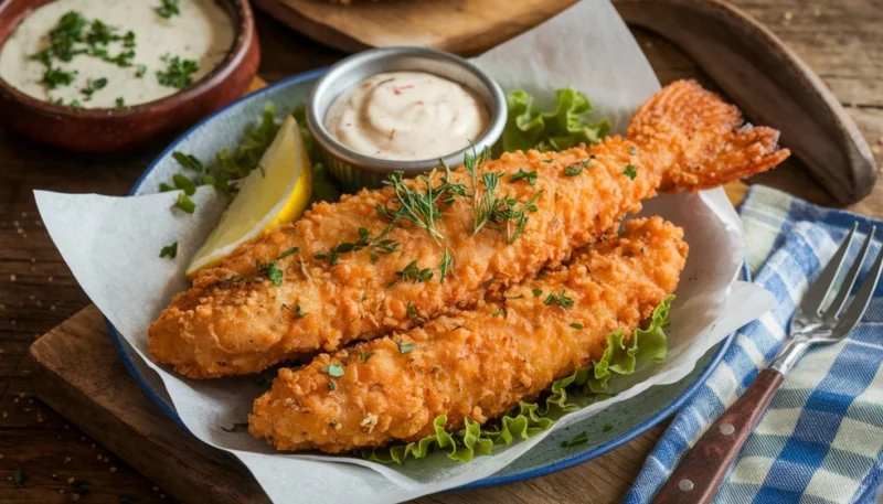 🐟 Fish and chips croustillant maison
