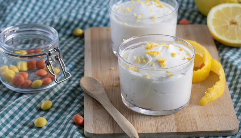 🍋 Mousse légère au citron