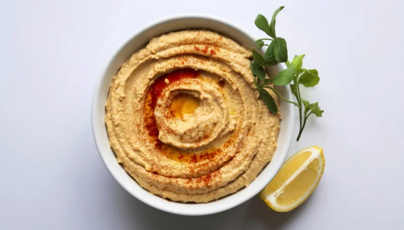🥣 Houmous maison citron et paprika