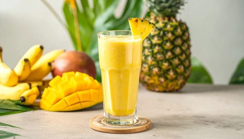 🍍 Smoothie tropical mangue ananas