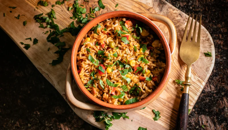 🥘 Paella végétarienne facile