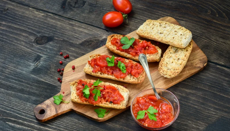 🍅 Bruschetta tomate facile