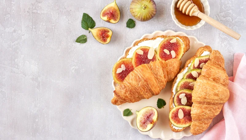 🥐 Croissants gourmands aux figues et miel