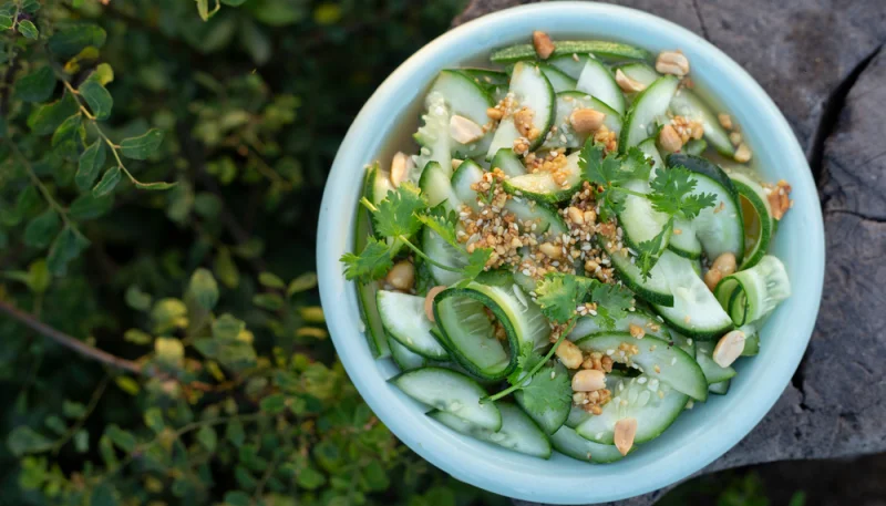 🥒 Salade de concombre asiatique croquante