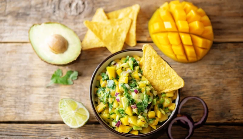 🥭 Salsa mangue et avocat ultra fraîche