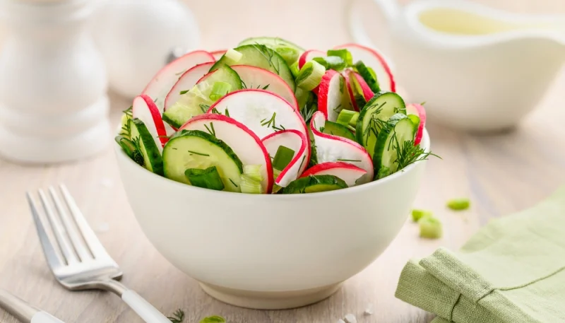 🥗 Salade concombre radis ultra fraîche