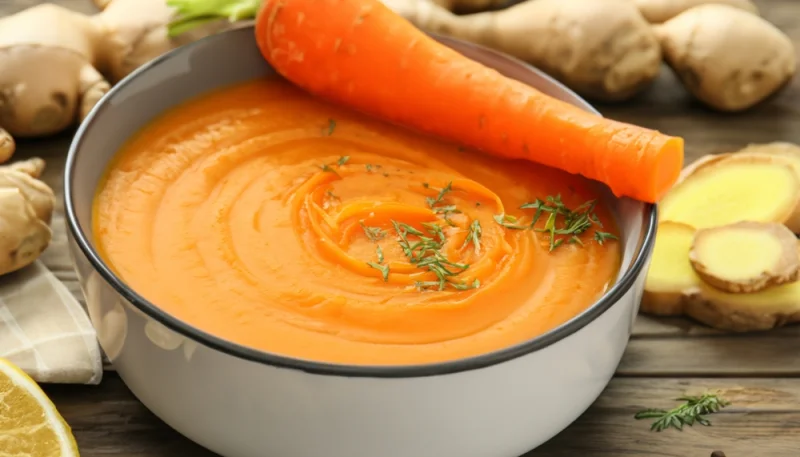 🥕 Velouté carotte et gingembre