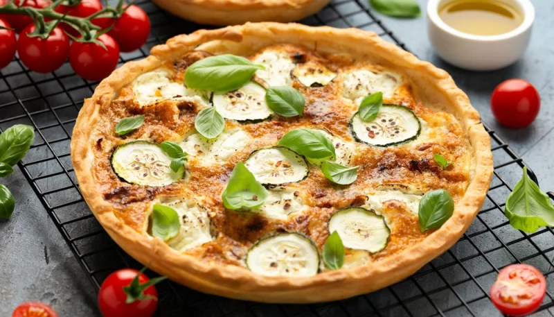 🥧 Quiche aux courgettes et fromage