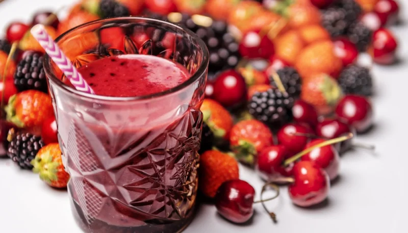 🍓 Boisson detox aux fruits rouges