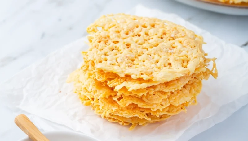 🧀✨ Chips de parmesan croustillantes