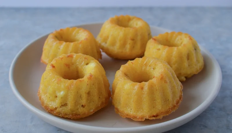🧁 Mini cakes salés moelleux au fromage