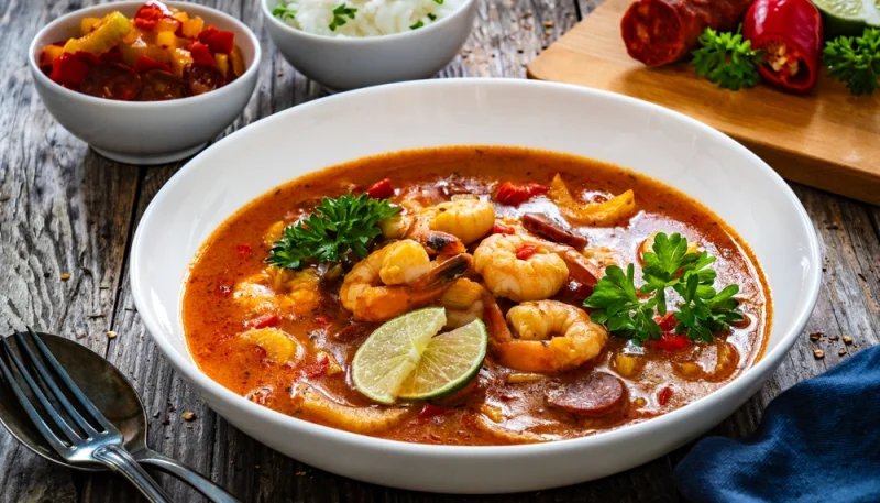 🍤 Ragoût de crevettes épicé facile