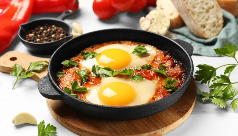 🍳 Shakshouka aux œufs et tomates