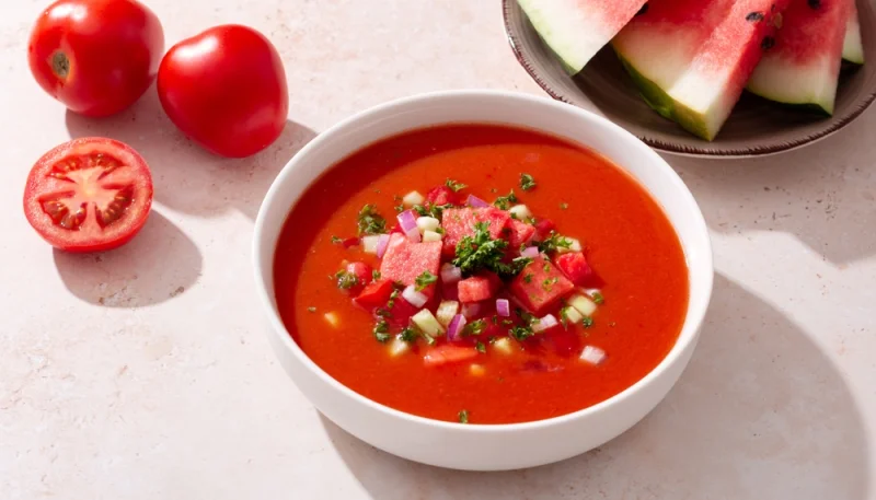 🍅 Gaspacho pastèque tomate ultra frais