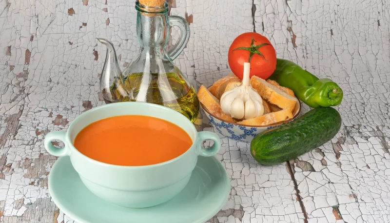 🍅🥒 Gaspacho andalou traditionnel