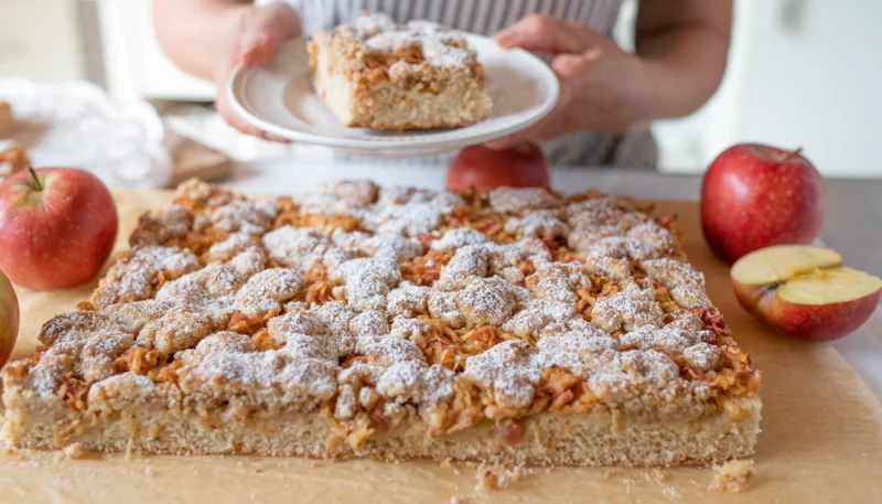 🍏 Crumble aux pommes croustillant et fondant