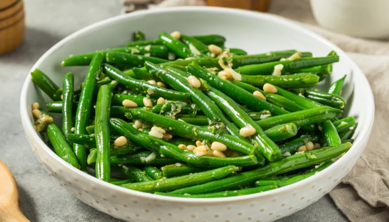 🥬🧄 Haricots verts sautés à l’ail