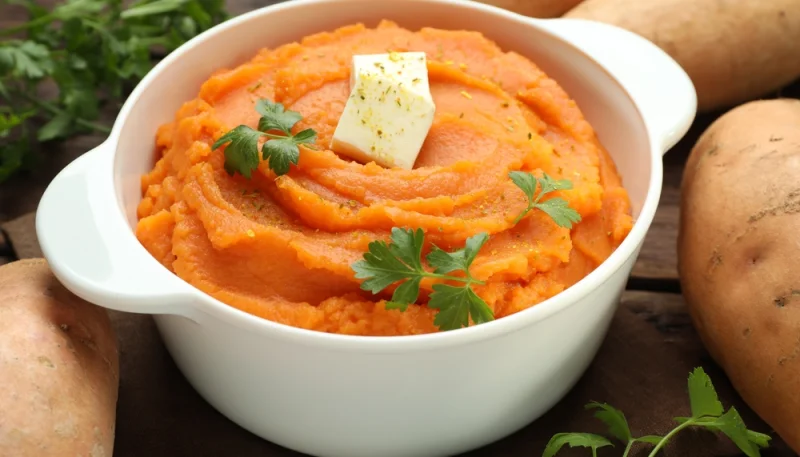 🍠 Purée de patates douces onctueuse