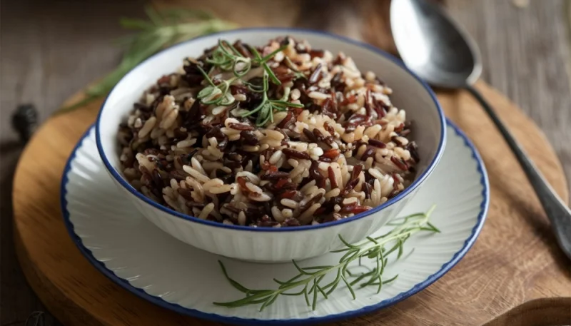 🍚 Riz sauvage parfumé aux herbes