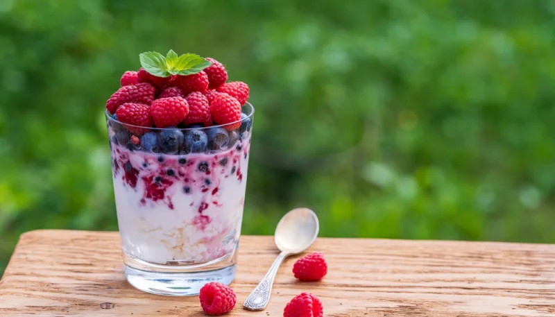 🍓🥄 Verrine yaourt, fruits rouges & granola